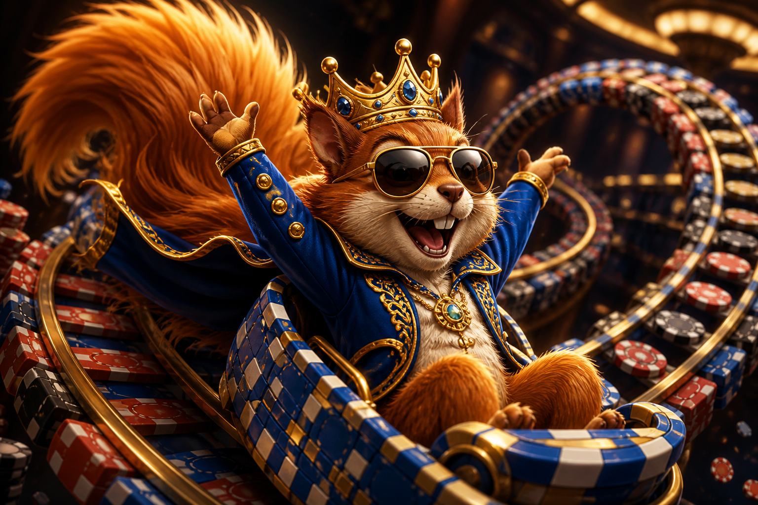 AOF bankroll: surviving the variance of a two-button game