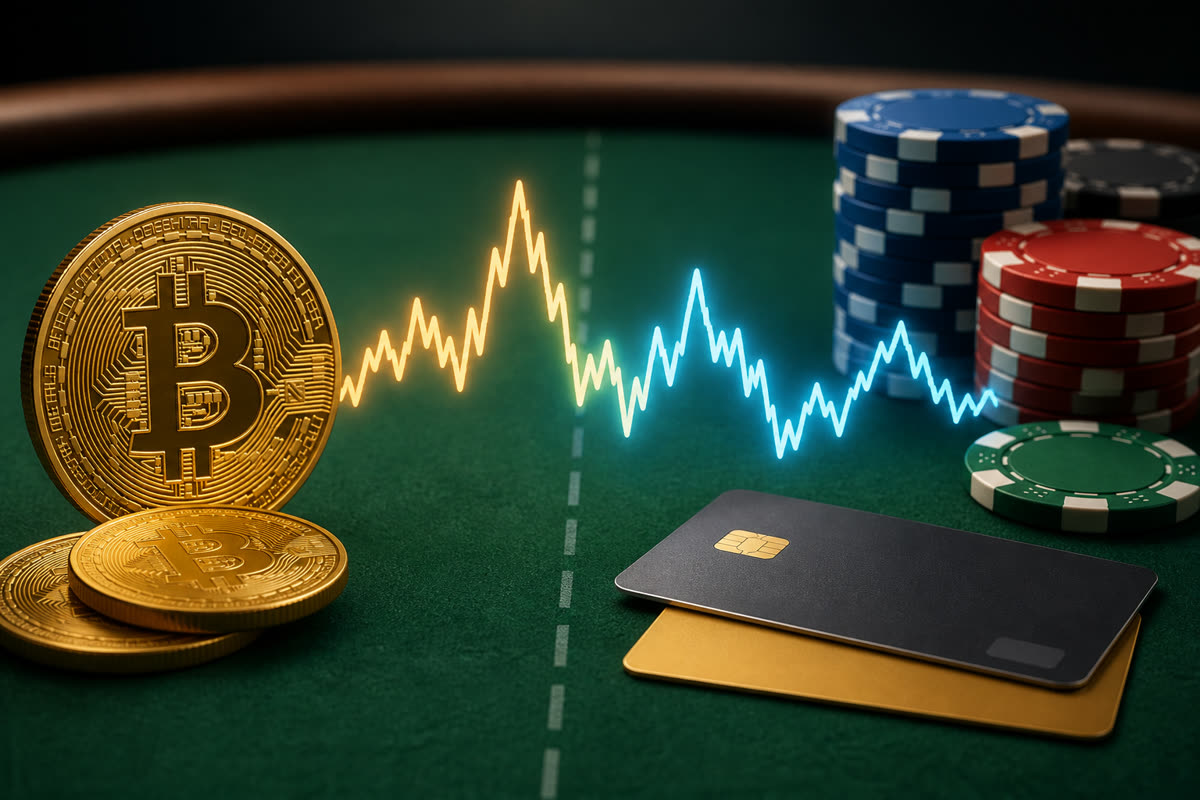 Crypto deposits in poker: convenience vs exchange-rate volatility