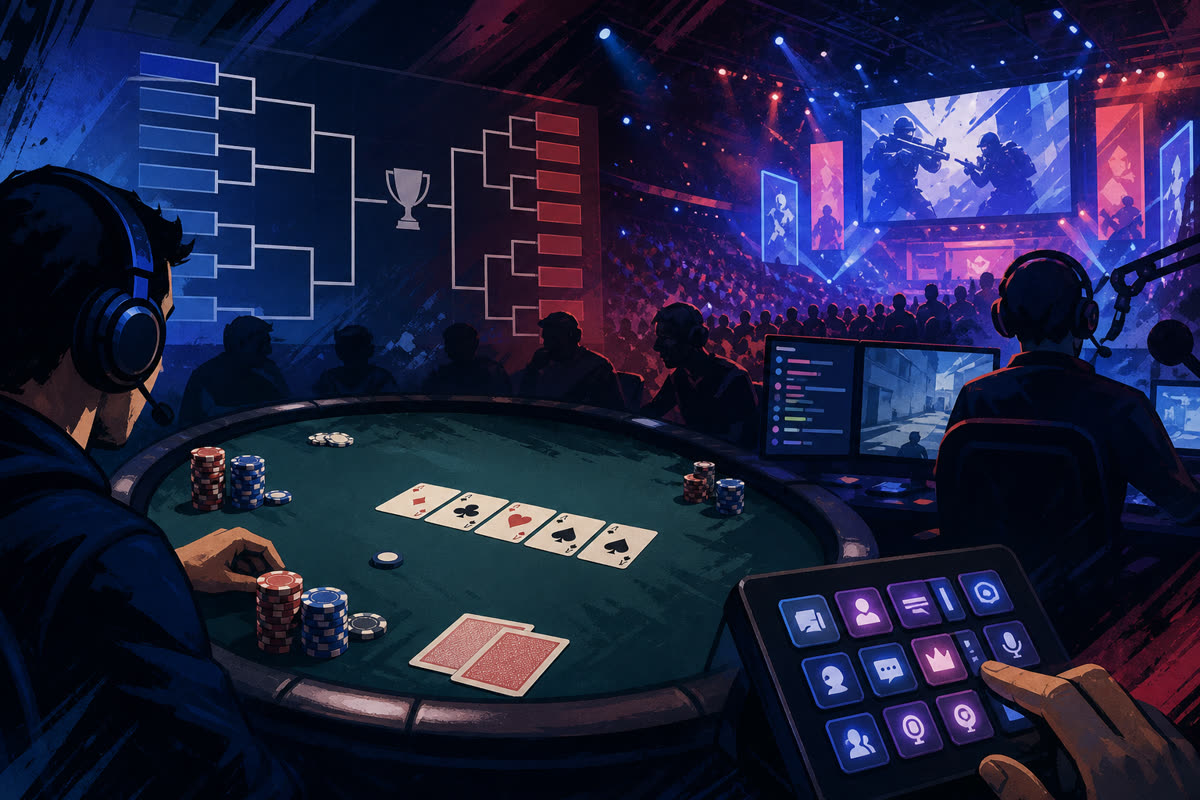 Poker × esports: content crossover without the hype
