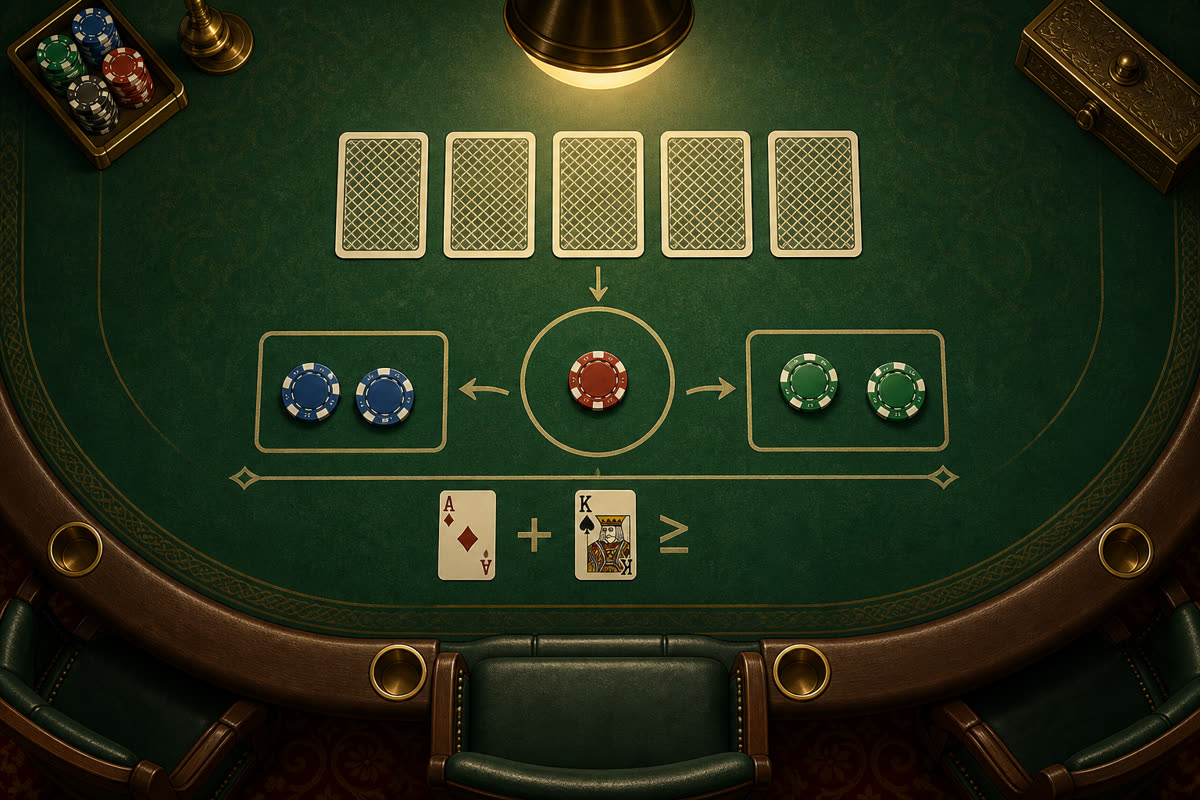 Russian Poker: rules and bet structure for beginners
