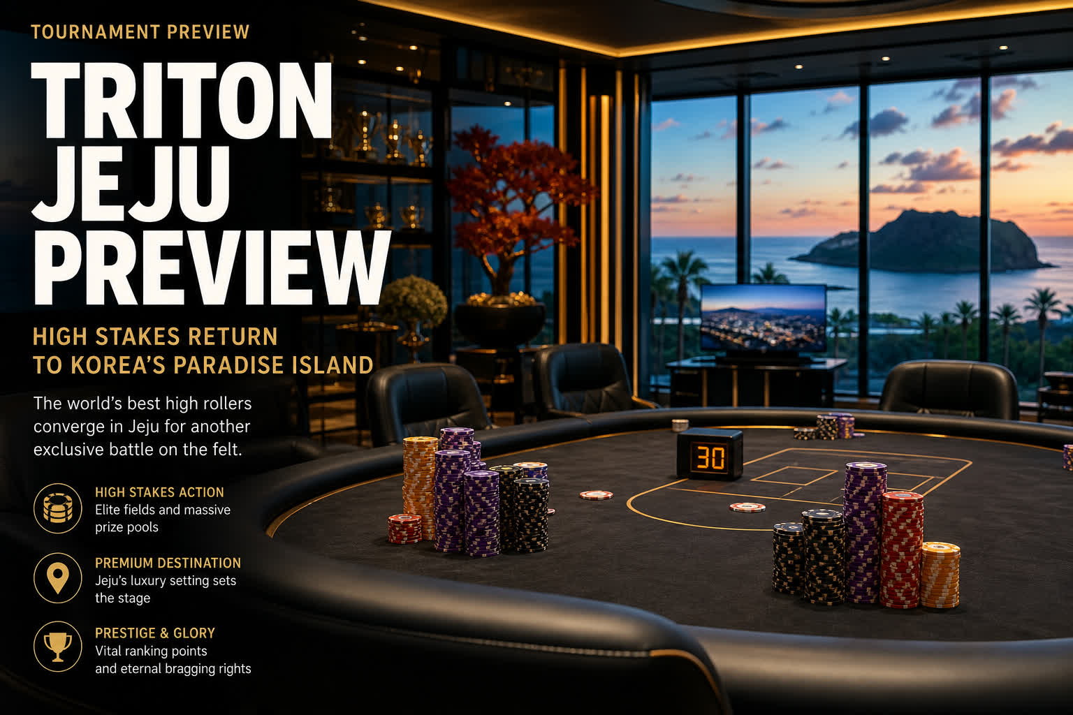 Triton Invitational lands in Jeju: Asia debut and the $200K pairs format